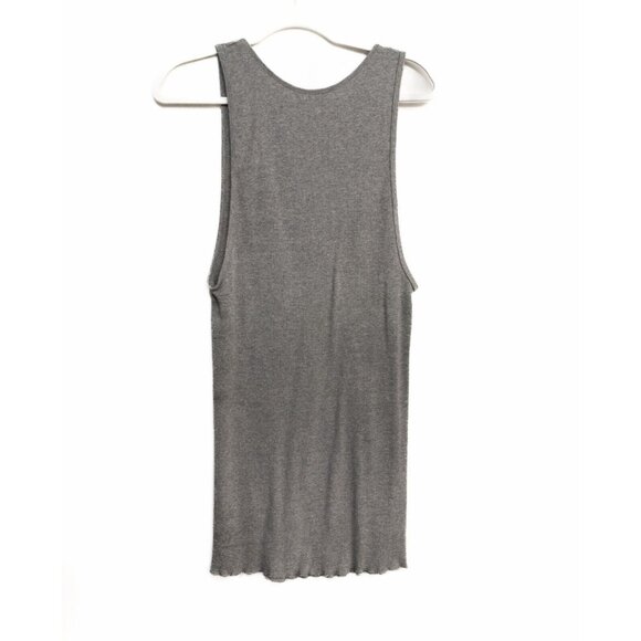 Fruit of the Loom Mens Gray Cotton Tank Top Scoop Neck Pullover Short Sleeve 3XL - Picture 2 of 7